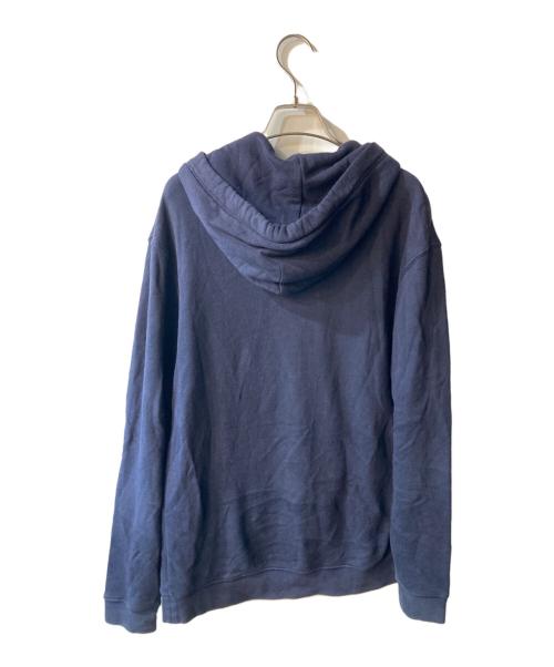 LOEWE（ロエベ）LOEWE (ロエベ) ロゴ刺繍パーカー ネイビー サイズ:XSの古着・服飾アイテム
