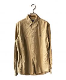POLO RALPH LAUREN（ポロ・ラルフローレン）の古着「classic fit BDシャツ」｜ベージュ