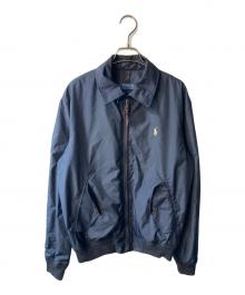 POLO RALPH LAUREN（ポロ・ラルフローレン）の古着「スイングトップ」｜ネイビー