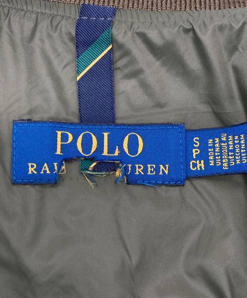POLO RALPH LAUREN（ポロ・ラルフローレン）POLO RALPH LAUREN (ポロ・ラルフローレン) ボンバージャケット カーキ サイズ:Sの古着・服飾アイテム