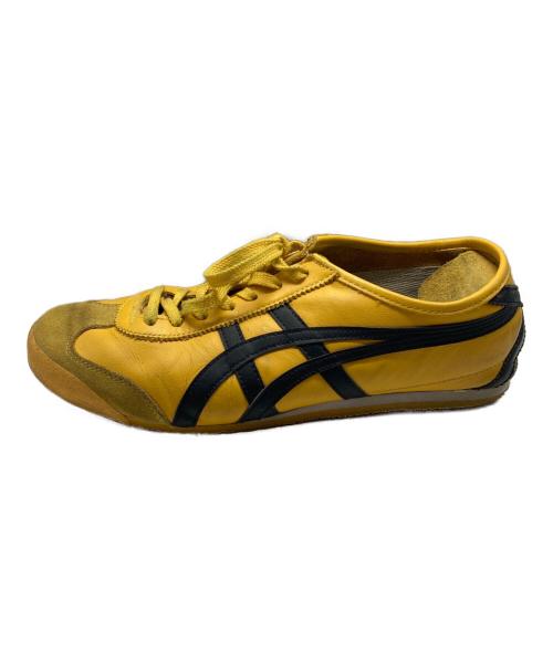 Onitsuka Tiger（オニツカタイガー）Onitsuka Tiger (オニツカタイガー) MEXICO 66 ローカットスニーカー イエロー サイズ:28.5㎝の古着・服飾アイテム