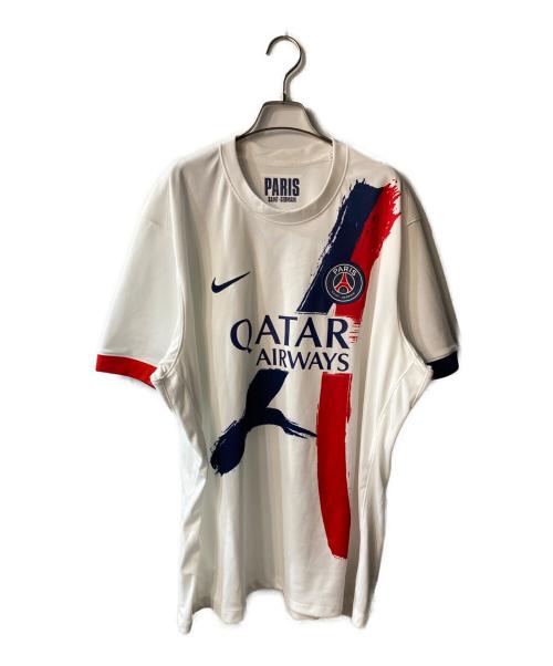 NIKE（ナイキ）NIKE (ナイキ) PSG 2nd ユニフォーム ホワイト サイズ:XXLの古着・服飾アイテム
