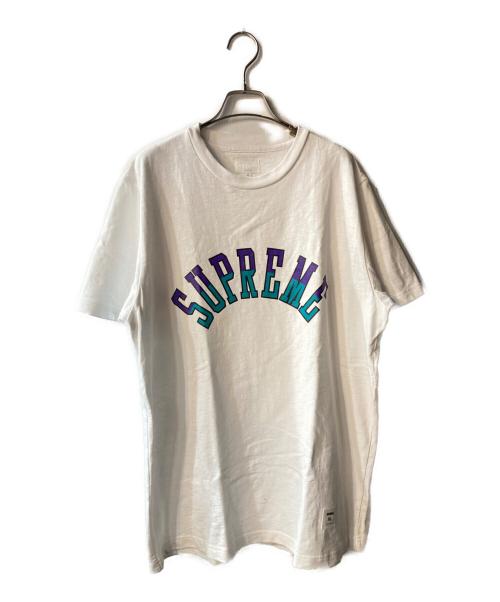 SUPREME（シュプリーム）Supreme (シュプリーム) 17SS Cureve Logo Tee ホワイト サイズ:XLの古着・服飾アイテム
