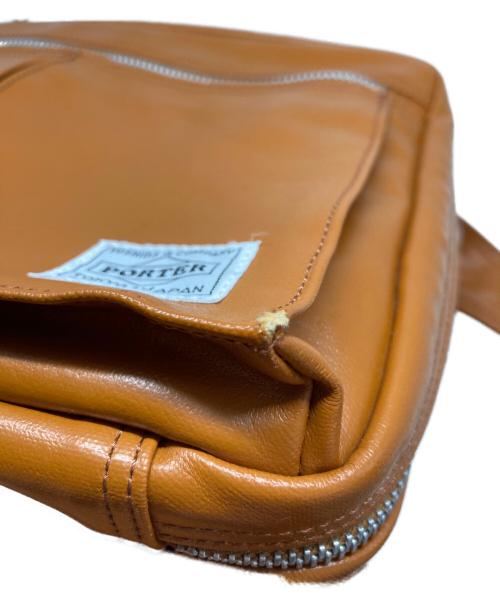PORTER（ポーター）PORTER (ポーター) FREE STYLE SHOULDER BAG（S） ブラウンの古着・服飾アイテム