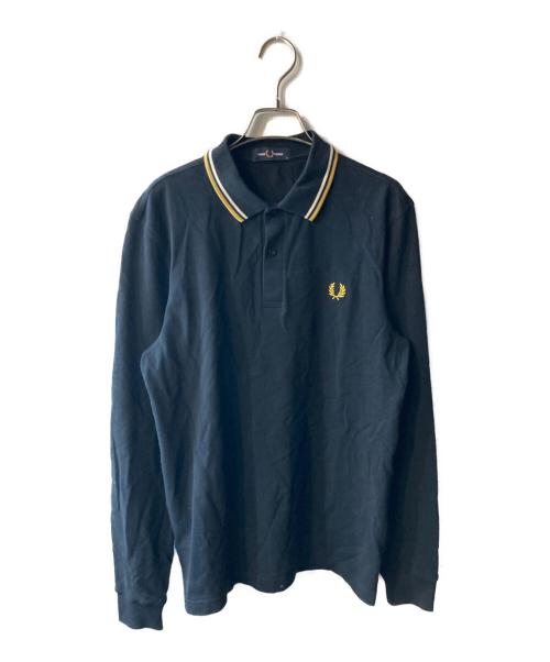FRED PERRY（フレッドペリー）FRED PERRY (フレッドペリー) ポロシャツ ネイビー サイズ:Ｍの古着・服飾アイテム