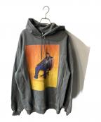 BALENCIAGAバレンシアガ）の古着「17AW フォトプリント プルオーバーパーカー」｜グレー