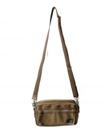 PORTER（ポーター）の古着「HEAT TYPE-C SHOULDER BAG」｜ベージュ