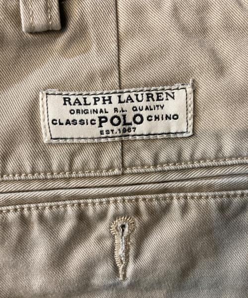 POLO RALPH LAUREN（ポロ・ラルフローレン）POLO RALPH LAUREN (ポロ・ラルフローレン) Prospect Short チノショーツ ベージュ サイズ:36の古着・服飾アイテム
