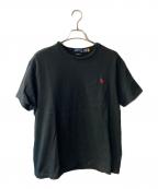 POLO RALPH LAURENポロ・ラルフローレン）の古着「ヘビーウェイトTシャツ」｜ブラック