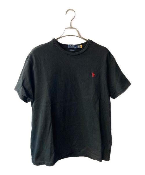 POLO RALPH LAUREN（ポロ・ラルフローレン）POLO RALPH LAUREN (ポロ・ラルフローレン) ヘビーウェイトTシャツ ブラック サイズ:Lの古着・服飾アイテム