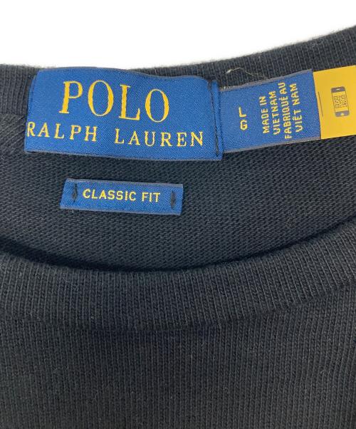 POLO RALPH LAUREN（ポロ・ラルフローレン）POLO RALPH LAUREN (ポロ・ラルフローレン) ヘビーウェイトTシャツ ブラック サイズ:Lの古着・服飾アイテム
