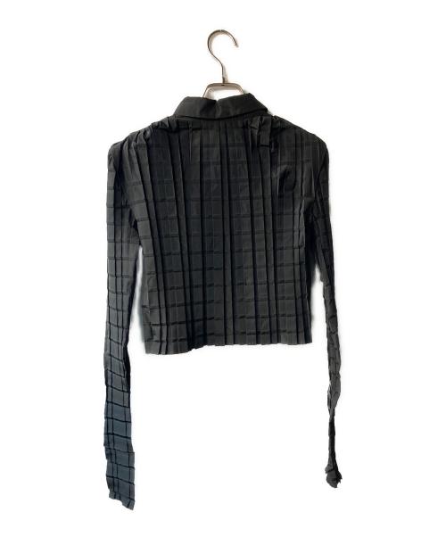 MAISON SPECIAL（メゾンスペシャル）MAISON SPECIAL (メゾンスペシャル) ボックスプリーツシャツ ブラック サイズ:FREEの古着・服飾アイテム