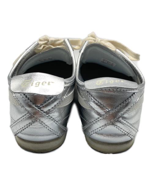Onitsuka Tiger（オニツカタイガー）Onitsuka Tiger (オニツカタイガー) MEXICO'66 ローカットスニーカー シルバーカラー サイズ:23.5cmの古着・服飾アイテム