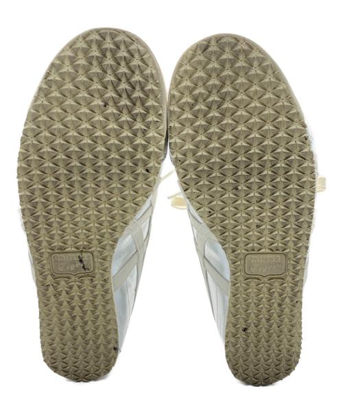 Onitsuka Tiger（オニツカタイガー）Onitsuka Tiger (オニツカタイガー) MEXICO'66 ローカットスニーカー シルバーカラー サイズ:23.5cmの古着・服飾アイテム