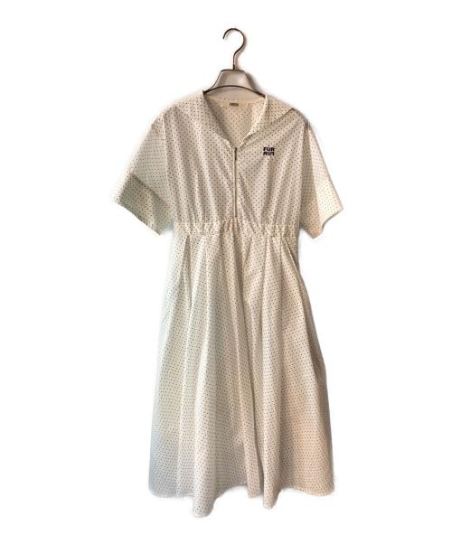 furfur（ファーファー）furfur (ファーファー) セーラーカラーシャツワンピース ホワイト サイズ:FREEの古着・服飾アイテム