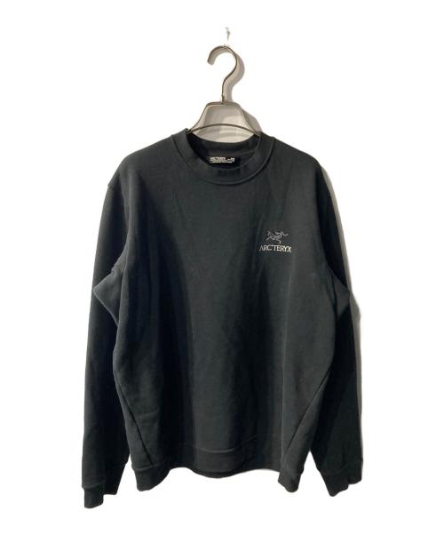 ARC'TERYX（アークテリクス）ARC'TERYX (アークテリクス) EMBLEM FLEECE CREW ブラック サイズ:Ｍの古着・服飾アイテム