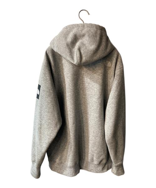 THE NORTH FACE（ザ ノース フェイス）THE NORTH FACE (ザ ノース フェイス) Square Logo Full Zip グレー サイズ:XLの古着・服飾アイテム