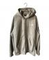 THE NORTH FACE（ザ ノース フェイス）の古着「Square Logo Full Zip」｜グレー