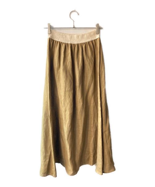 O'NEIL OF DUBLIN（オニールオブダブリン）O'NEIL OF DUBLIN (オニールオブダブリン) SWING SKIRT ベージュ サイズ:36 未使用品の古着・服飾アイテム