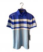 RLX RALPH LAURENアールエルエックスラルフローレン）の古着「クラシック フィット パフォーマンスメッシュ ポロシャツ」｜ブルー