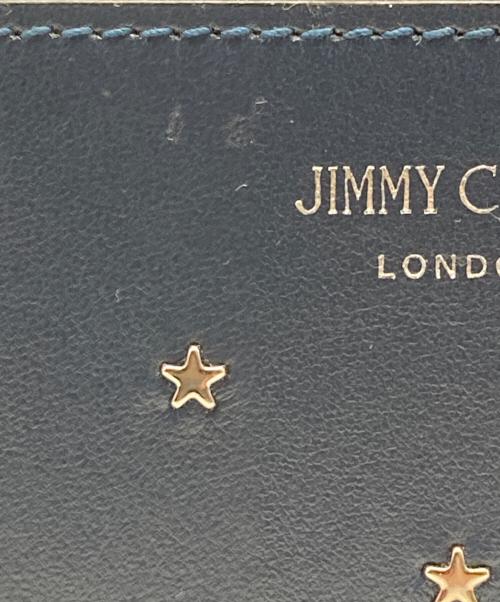 JIMMY CHOO（ジミーチュウ）JIMMY CHOO (ジミーチュウ) レザーフラグメントケース ネイビーの古着・服飾アイテム