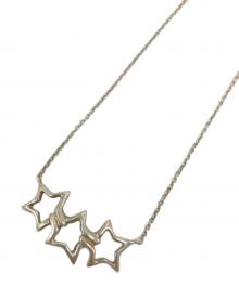 TIFFANY & Co.（ティファニー）の古着「トリプルスターネックレス」｜シルバー