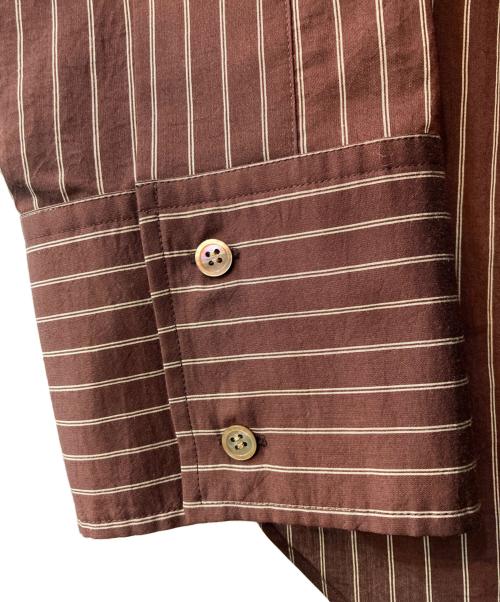 Adam et Rope（アダム エ ロペ）Adam et Rope (アダム エ ロペ) バックベルテッドシャツ ブラウン サイズ:SIZE Freeの古着・服飾アイテム