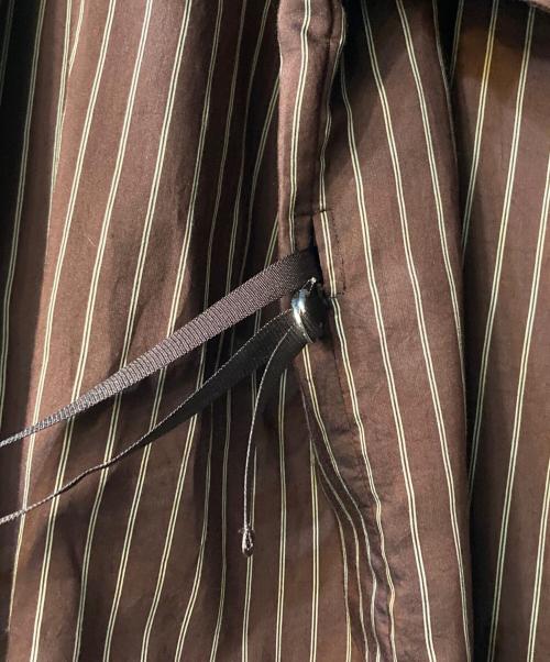 Adam et Rope（アダム エ ロペ）Adam et Rope (アダム エ ロペ) バックベルテッドシャツ ブラウン サイズ:SIZE Freeの古着・服飾アイテム