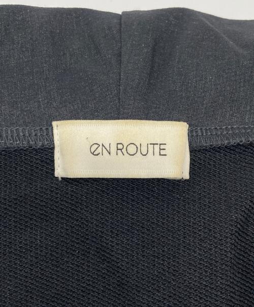 eN ROUTE（アンルート）eN ROUTE (アンルート) アシンメトリージップビッグパーカー ネイビー サイズ:2の古着・服飾アイテム