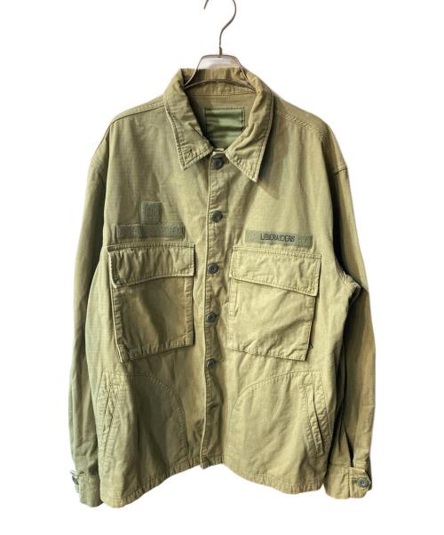 Liberaiders（リベレイダース）Liberaiders (リベレイダース) IDEOLOGIE BDU JACKET ミリタリージャケット カーキ サイズ:Lの古着・服飾アイテム