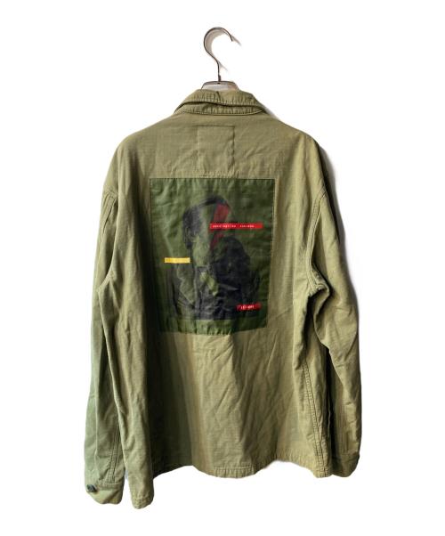Liberaiders（リベレイダース）Liberaiders (リベレイダース) IDEOLOGIE BDU JACKET ミリタリージャケット カーキ サイズ:Lの古着・服飾アイテム