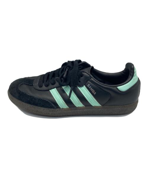 adidas（アディダス）adidas (アディダス) Samba OG ローカットスニーカー ブラック×ブルー サイズ:23cmの古着・服飾アイテム