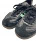 中古・古着 adidas (アディダス) Samba OG ローカットスニーカー ブラック×ブルー サイズ:23cm：6000円