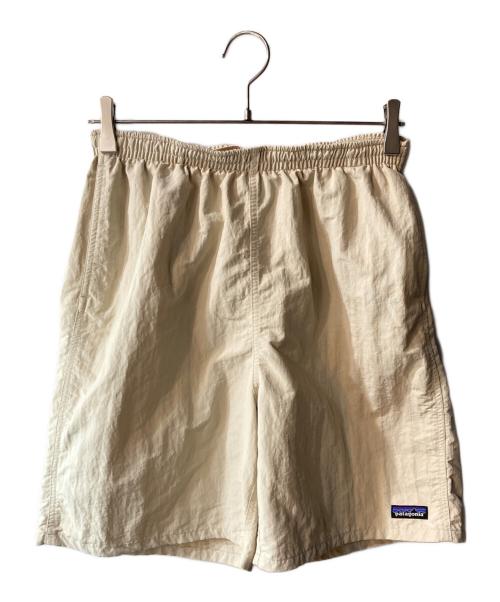 Patagonia（パタゴニア）Patagonia (パタゴニア) ウィメンズ バギーズ・ロング ハーフパンツ ベージュ サイズ:Sの古着・服飾アイテム