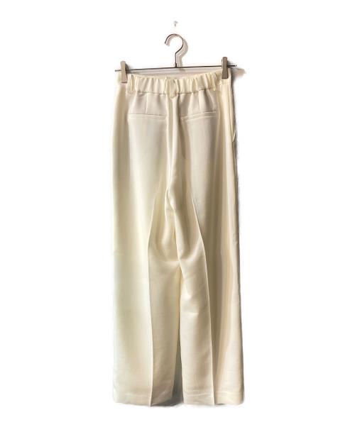 NOLLEY'S sophi（ノーリーズソフィー）NOLLEY'S sophi (ノーリーズソフィー) 25SS ウォッシャブルドライワイドパンツ ホワイト サイズ:36の古着・服飾アイテム