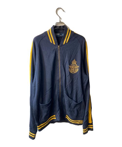 POLO RALPH LAUREN（ポロ・ラルフローレン）POLO RALPH LAUREN (ポロ・ラルフローレン) ヴィンテージスウェットトラックジャケット ネイビー サイズ:Lの古着・服飾アイテム