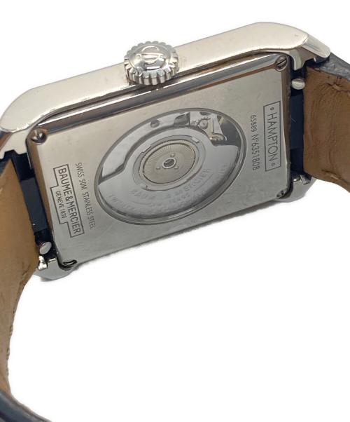 BAUME & MERCIER（ボームアンドメルシエ）BAUME & MERCIER (ボームアンドメルシエ) ハンプトン 腕時計の古着・服飾アイテム