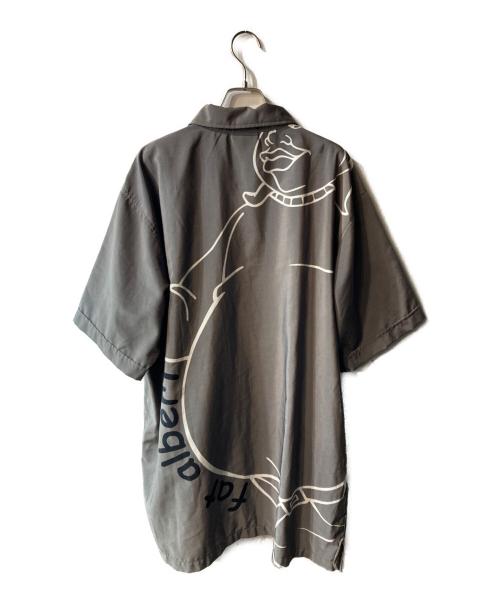 PLATINUM FUBU（プラチナムフブ）PLATINUM FUBU (プラチナムフブ) ファットアルバートショートスリーブシャツ グレー サイズ:XLの古着・服飾アイテム