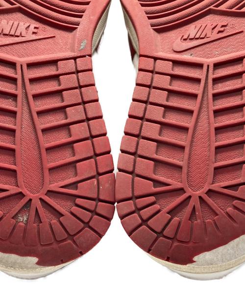 NIKE（ナイキ）NIKE (ナイキ) AIR JORDAN 1 MID CHICAGO ミッドカットスニーカー ホワイト×レッド サイズ:27.5の古着・服飾アイテム