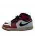 NIKE (ナイキ) AIR JORDAN 1 MID CHICAGO ミッドカットスニーカー ホワイト×レッド サイズ:27.5：8000円