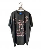 CPD HOOMEシーピーディー・ホーム）の古着「プリントTシャツ」｜グレー