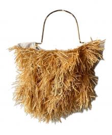 muller of yoshiokubo（ミュラーオブヨシオクボ）の古着「SAVANNA BAG ハンドバッグ」｜ベージュ