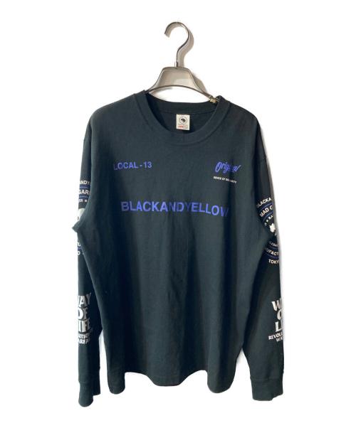 RATS（ラッツ）RATS (ラッツ) TWO WHEEL L/S TEE / ロングスリーブ Tシャツ ブラック サイズ:Ｍの古着・服飾アイテム