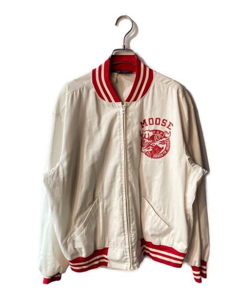Champion（チャンピオン）Champion (チャンピオン) ヴィンテージスポーツジャケット ホワイト×レッド サイズ:不明の古着・服飾アイテム