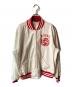 Champion（チャンピオン）の古着「ヴィンテージスポーツジャケット」｜ホワイト×レッド