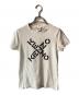 KENZO（ケンゾー）の古着「クロスロゴチビTEE」｜ホワイト