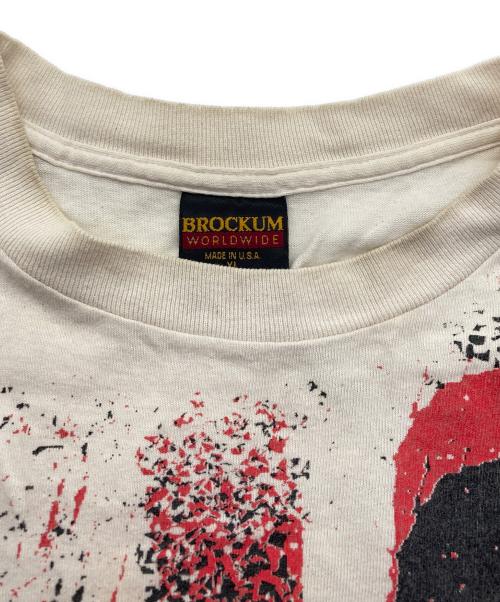 BROCKUM（ブロッカム）BROCKUM (ブロッカム) 90ｓバンドTシャツ ホワイト サイズ:XLの古着・服飾アイテム