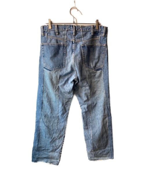 JOHNBULL（ジョンブル）Johnbull (ジョンブル) リメイクジーンズ インディゴブルー サイズ:32の古着・服飾アイテム