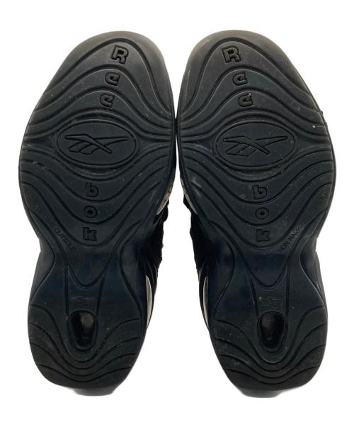 REEBOK（リーボック）REEBOK (リーボック) Maison Margiela (メゾンマルジェラ) Question Mid Memory Of BLACK ミッドカットスニーカー ブラック サイズ:27.5cmの古着・服飾アイテム