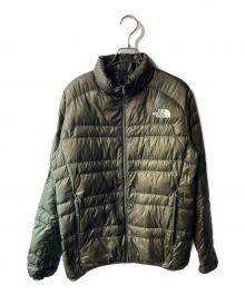 THE NORTH FACE（ザ ノース フェイス）の古着「Light Heat Jacket  ダウンジャケット」｜オリーブ